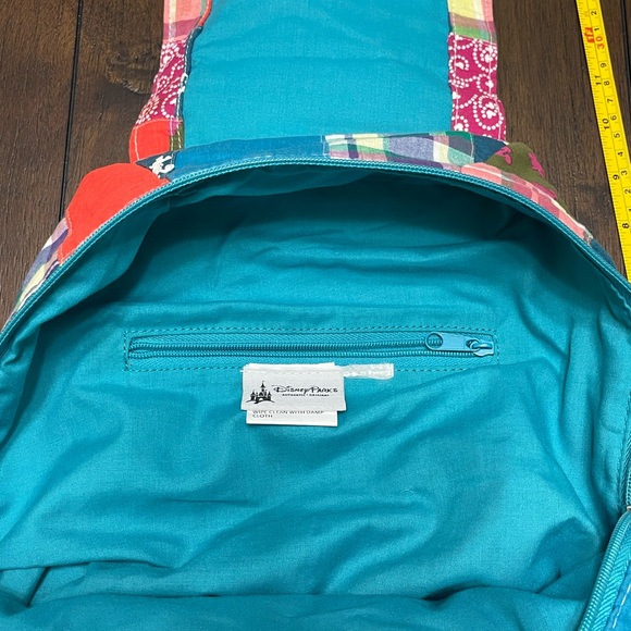 Disney Parks Mickey Mouse Multicolor Cloth Patchwork Mini Backpack
10x9" Boho - Picture 11 of 11